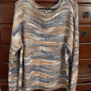 Loft Space-Dye Sweater - Size XL